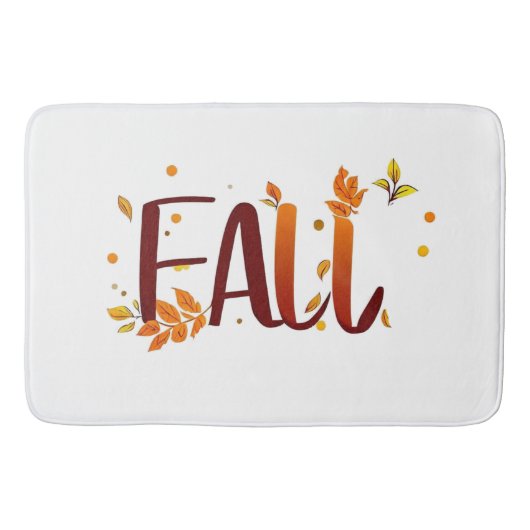 Tapis De Bain Automne/Automne/Feuille (Devant)
