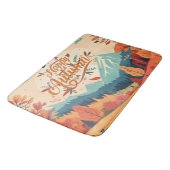 Tapis De Bain Automne/Automne/feuille/coloré (Angle)