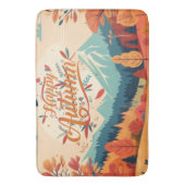 Tapis De Bain Automne/Automne/feuille/coloré (devant Vertical)