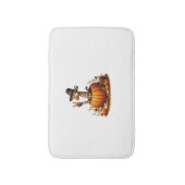 Tapis De Bain Automne Citrouille Automne Giraffe Thanksgiving Fe (Devant (Vertical))