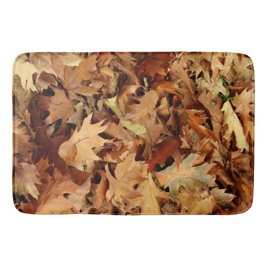 Tapis De Bain automne, feuille sec (Devant)