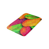 Tapis De Bain Automne Feuilles Motif (Angle)