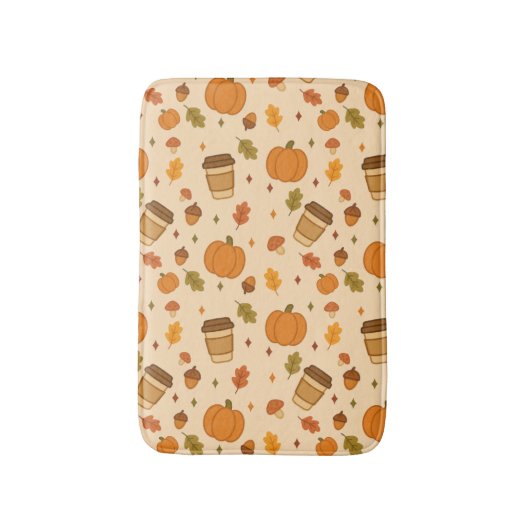 Tapis De Bain Autumn Coffee (Devant (Vertical))