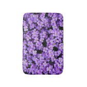Tapis de bain aux fleurs violettes (Devant (Vertical))