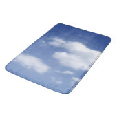 tapis de bain avec des nuages dans un ciel bleu (Angle)