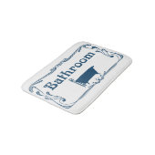 tapis de bain avec le baquet antique (Angle)