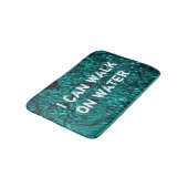 Tapis de bain avec le message : "Je peux marcher (Angle)