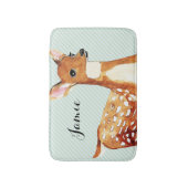 Tapis De Bain Aventure Bois Fawn Deer Enfants (Devant (Vertical))