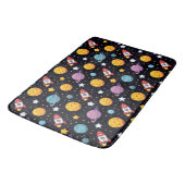Tapis De Bain Aventure spatiale colorée (Angle)