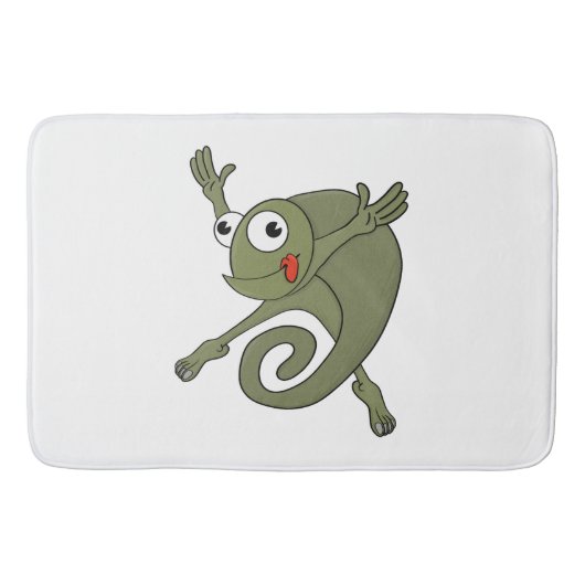 Tapis De Bain Awesome Chameleon (Devant)