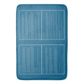 Tapis De Bain Awesome Plaisanteries personnalisé natte de bain c (devant Vertical)
