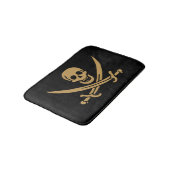 Tapis De Bain Aztec Gold Crâne et cutlass Pirate Calico Jack (Angle)
