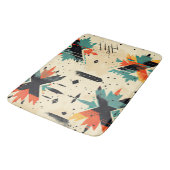 Tapis De Bain aztec motif moderne quniquet élégant (Angle)