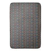 Tapis De Bain Aztec Native American Geometry Design Mat (devant Vertical)