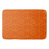 Tapis de bain Aztek Orange (Devant)