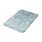 Tapis De Bain Azur Verdigris Mosaic (Angle)