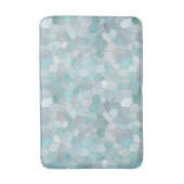 Tapis De Bain Azur Verdigris Mosaic (Devant (Vertical))