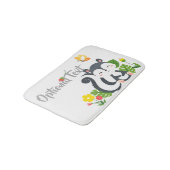 Tapis De Bain Baby Skunk, Papillon & Fleurs (Angle)