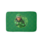 Tapis De Bain Badge vert Carapace (Devant)