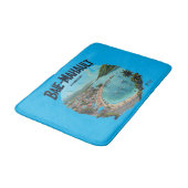 Tapis De Bain Baie-Mahault Guadeloupe | Bath Mat (Angle)