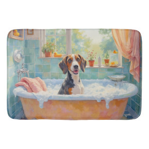 Tapis De Bain Baigneur joyeux de Treeing Walker Coonhound