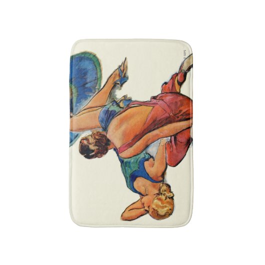 Tapis De Bain Baigneurs (Devant (Vertical))