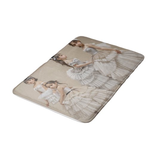Tapis De Bain Bailarinas románticas (Angle)