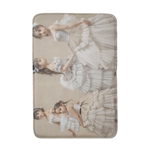 Tapis De Bain Bailarinas románticas (Devant (Vertical))