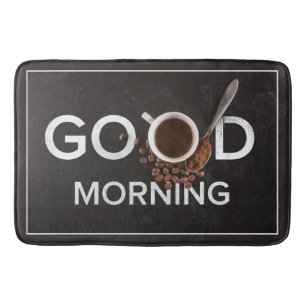 Tapis De Bain Bain à café du matin