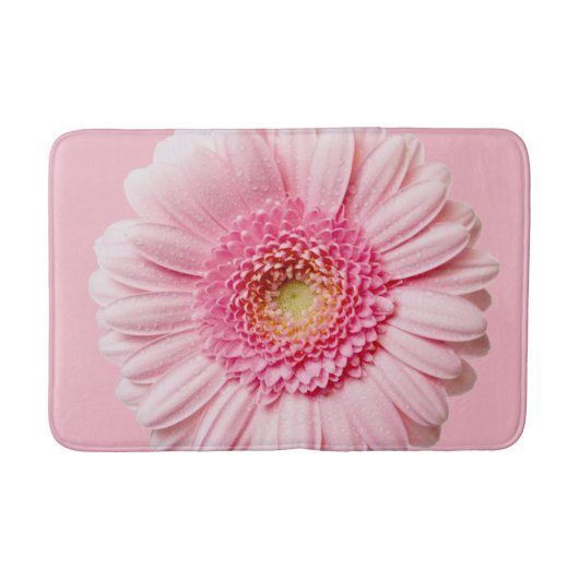 Tapis De Bain bain à fleur rose (Devant)