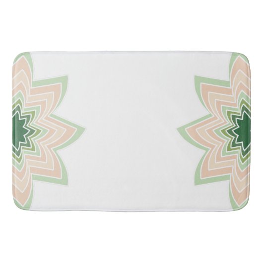 Tapis De Bain Bain à fleurs Lotus (Devant)