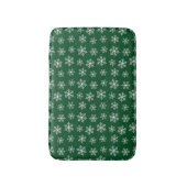 Tapis De Bain Bain à neige vert (Devant (Vertical))