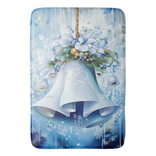 Tapis De Bain Bain bleu (devant Vertical)