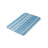 Tapis De Bain Bain bleu grec (Angle)