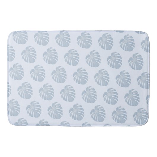 Tapis De Bain Bain bleu tropical (Devant)