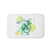Tapis De Bain Bain bleu vert Dragonfly (Devant)