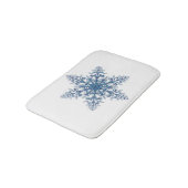 Tapis De Bain Bain de bain bleu à neige (Angle)