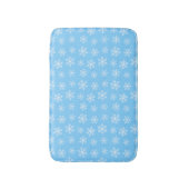 Tapis De Bain Bain de bain bleu à neige (Devant (Vertical))
