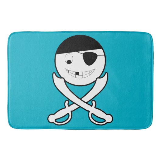 Tapis De Bain Bain de bain Jolly roger convivial (Devant)