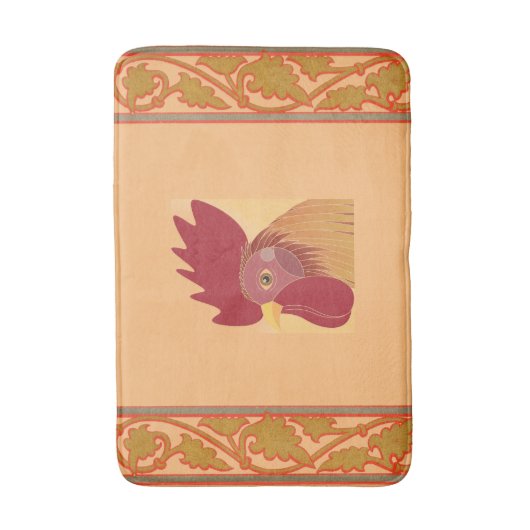 Tapis De Bain Bain de coq (Devant (Vertical))