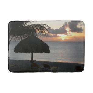 Tapis De Bain Bain de coucher de soleil Bonaire