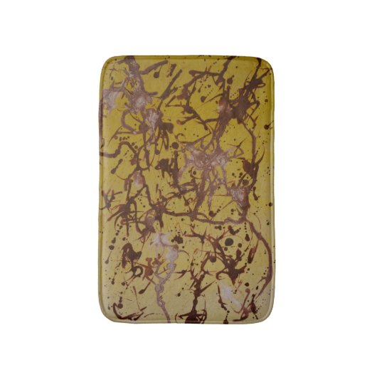 Tapis De Bain Bain de mât Abstrait (Devant (Vertical))