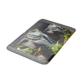 Tapis De Bain Bain de poisson à rayures tropicales (Angle)