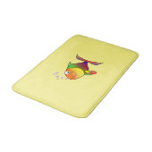 Tapis De Bain Bain de poisson mignon mat (Angle)