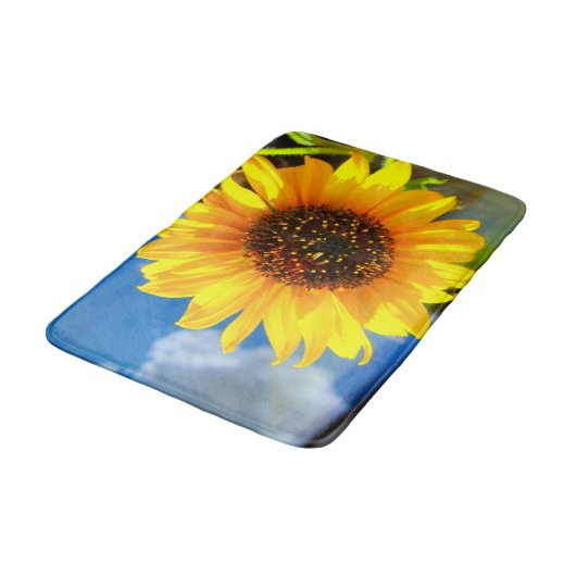 Tapis De Bain Bain de tournesol (Angle)
