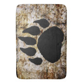 TAPIS DE BAIN BAIN EMPREINTE DE PATTE MAT (devant Vertical)