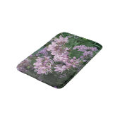 Tapis De Bain Bain floral non glissant mat avec fleurs roses (Angle)