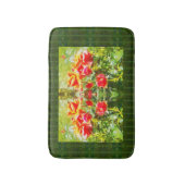 Tapis De Bain Bain Mat Orange Roses (Devant (Vertical))
