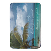 Tapis De Bain Bain Mat/Plage tropicale avec devis (devant Vertical)