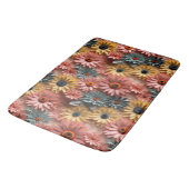 Tapis De Bain Bain Mat rose et bleu 3d (Angle)
